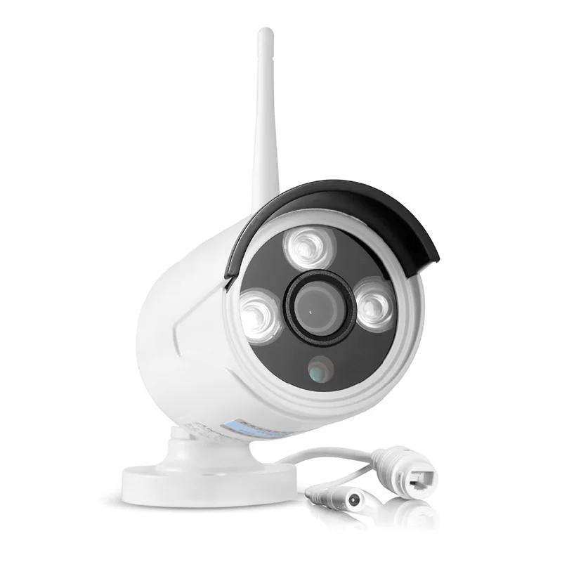 NVR Наборы 4ch 1080 P CCTV Системы HD 720 ip-камера Беспроводной наблюдения WI-FI P2P Открытый ИК