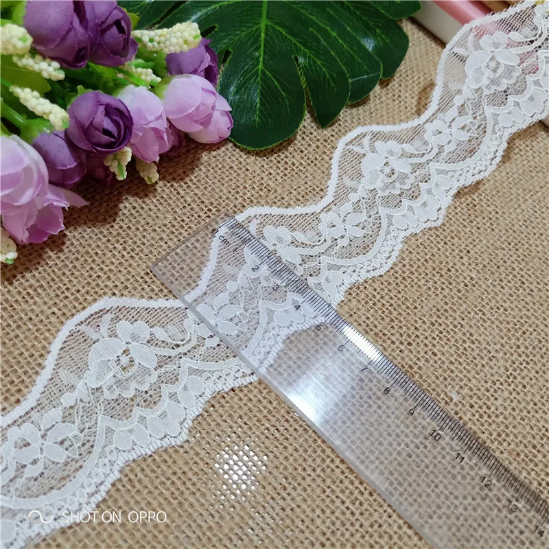 4 5 см S1033 1African кружевная ткань белая вышивка Высокое качество DIY ремесло шитье