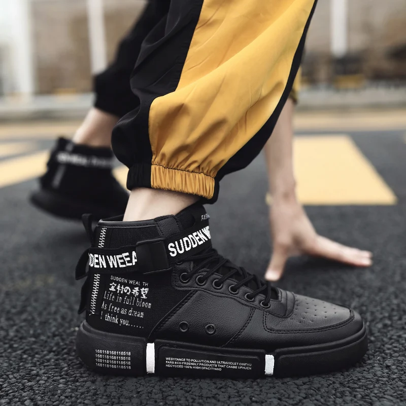 Лидер продаж; модная мужская обувь Walkingl; высокие кроссовки; Новинка года; сезон весна; Мужская обувь высокого качества; удобная спортивная обувь