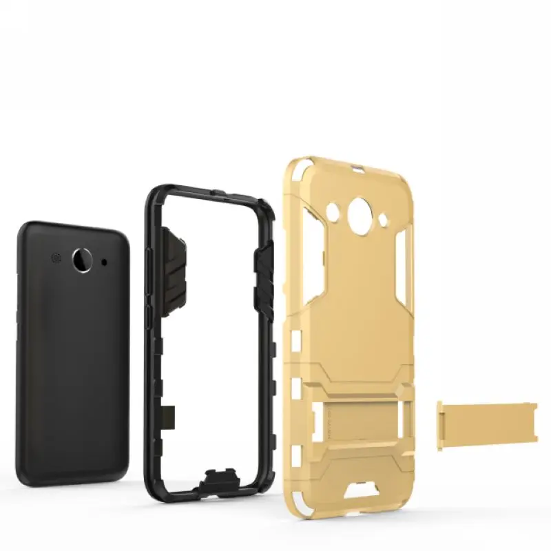 Для Huawei Y3 2017 Гибридный чехол 2in1 PC + TPU антидетонационных Подставки противоударный