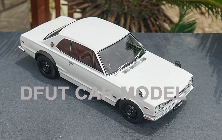 Литая под давлением игрушка из 1:18 сплава, модель автомобиля SKYLINE GTR KPGC10 GT-R, детская игрушечная машинка, оригинальная Авторизованная аутентичная детская игрушка