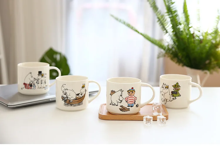 Moomin мультфильм кружка Snorkmaiden Snufkin Little My Sniff The Snork Stinky Mymble Caneca кофейная чашка Muumi подарки для детей