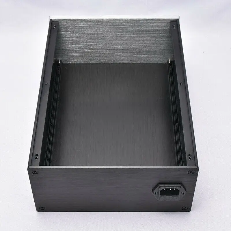 

DIYERZONE Full Aluminum Enclosure Case Power Amp Chassis PSU Box 220*100*311mm L14-34
