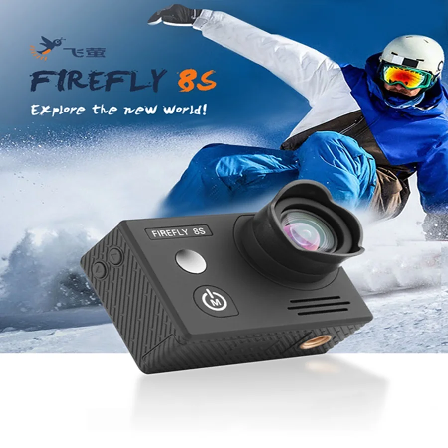 Hawkeye Светлячок 8S 4K 90 градусов FOV HD визуальный угол Wi-Fi FPV Спортивная камера