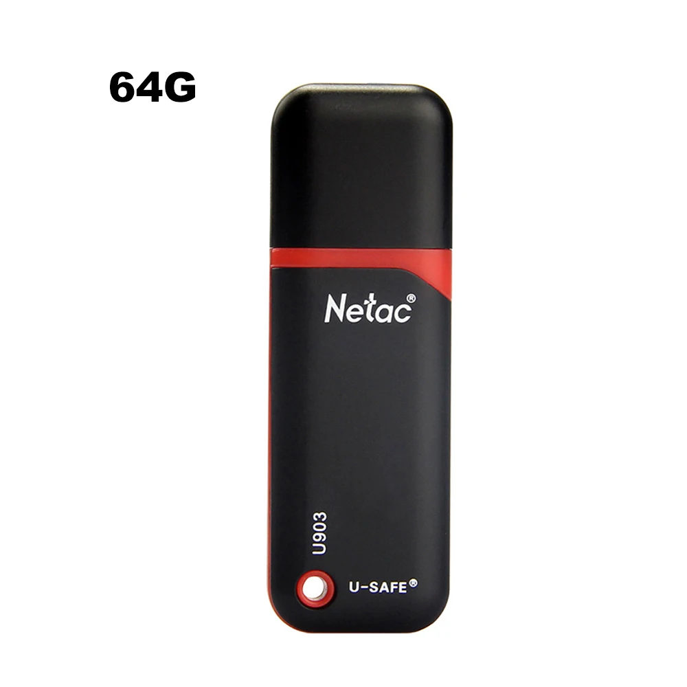Netac U903 USB флеш-накопитель 8 ГБ 16 ГБ 32 ГБ 64 ГБ флеш-накопитель карта памяти высокоскоростной флеш-накопитель пластиковое устройство для хранения