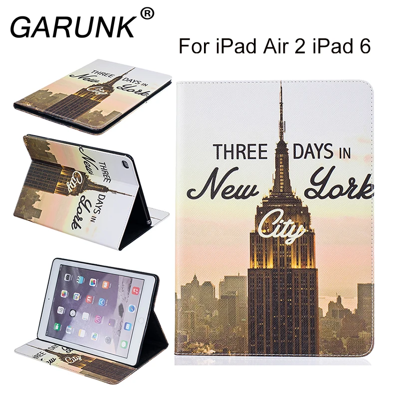 Чехол для iPad Air 2 от garunk цветной кожаный чехол книжка с рисунком цветов защитный