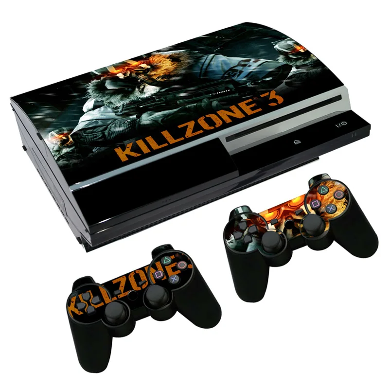 Наклейка Killzone 3 для PS3 Fat PlayStation консоль и контроллеры Skins виниловая
