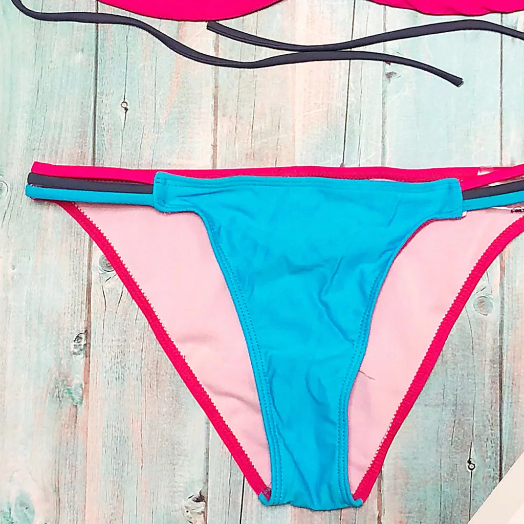 SAGACE сексуальный женский Одноцветный пляжный купальник Быстросохнущий модный