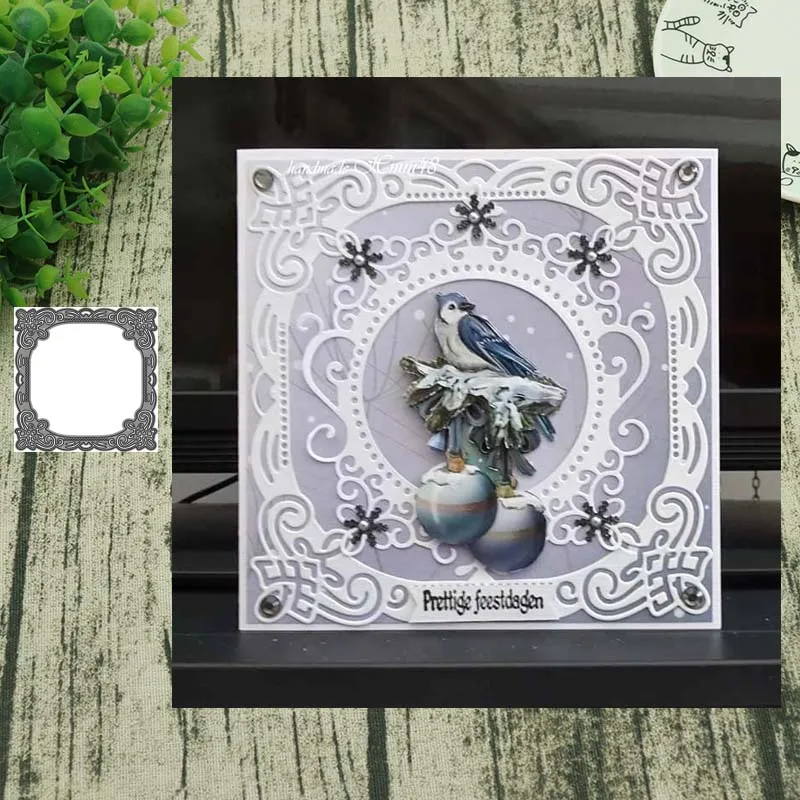 Кружевные металлические Вырубные штампы вырезанные формы для украшения