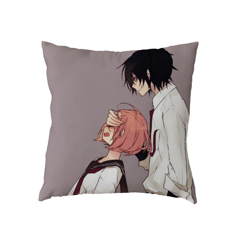 Романтическая наволочка из полиэстера с рисунком любви персиковая кожа милая