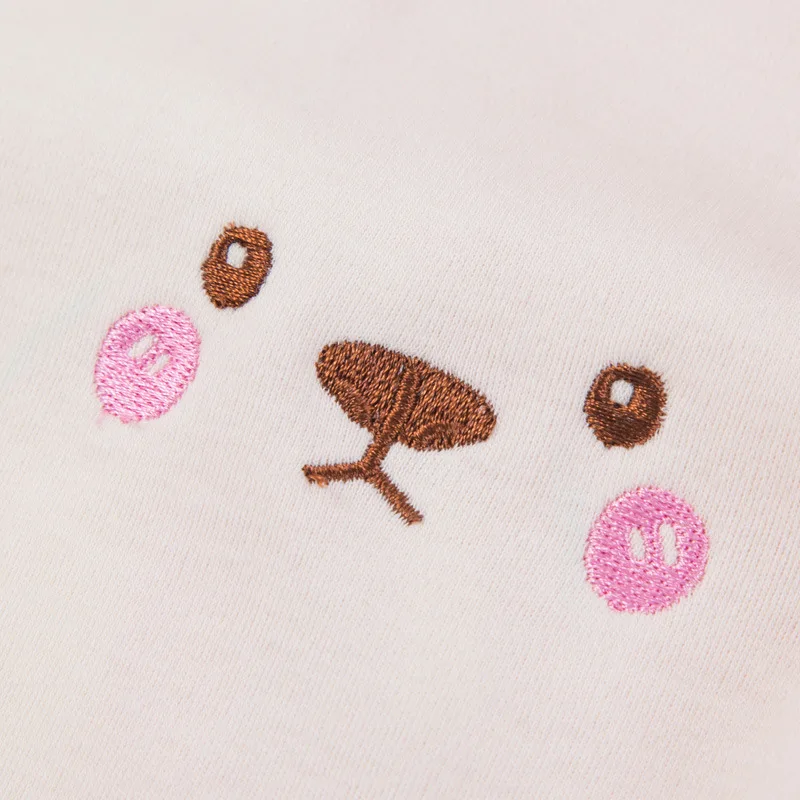 Одежда для маленьких девочек с милой собачкой мягкий хлопковый комплект одежды