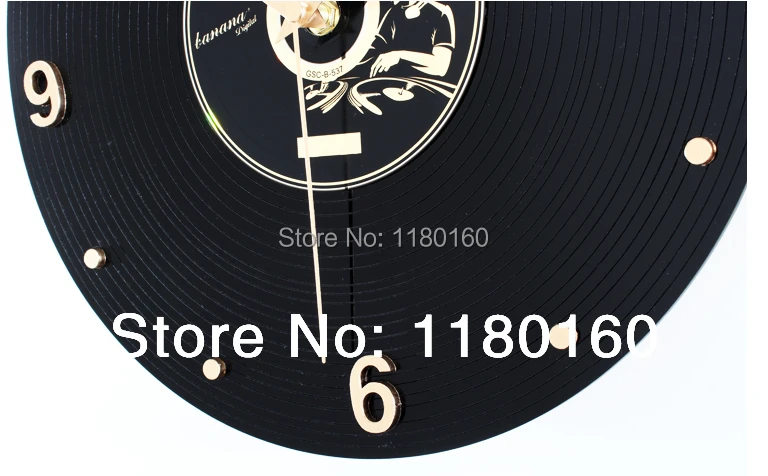 Творческий арабские цифры настенные часы Золотые годы классической