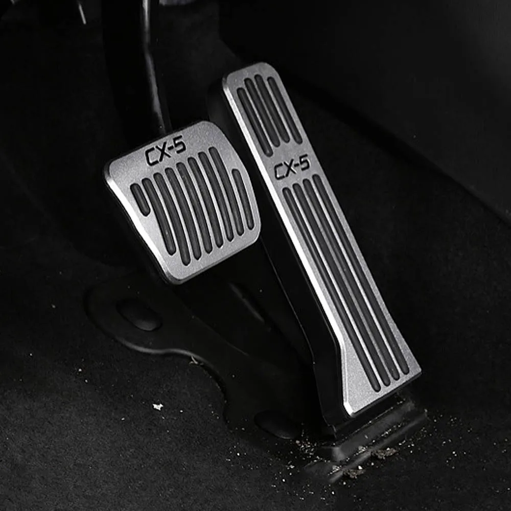 Алюминиевый сплав автомобильный Стайлинг акселератора педаль газа тормоза