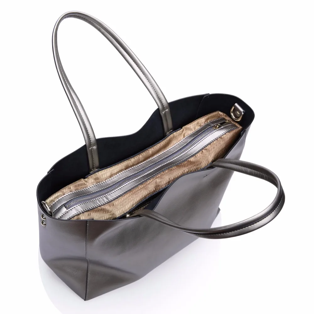 WILIAMGANU кожа плечо Женщины Сумочка Мода известный бренд натуральной кожи Tote