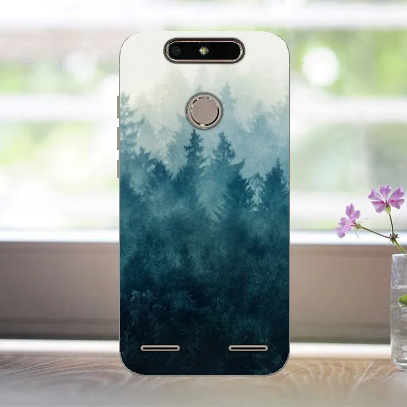SLT FANATU zte V8 мини-Чехол, силиконовый мягкий ТПУ 5 дюймов, защитный чехол с принтом для zte Blade V8 mini V 8 mini чехол для телефона - Цвет: SLT