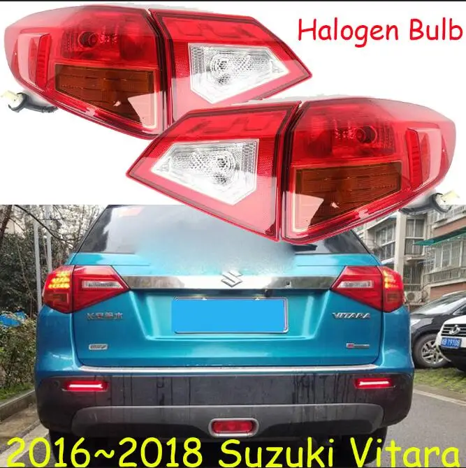 one set 4pcs 1 шт. vitara хвост светильник галогенные задний светильник s парковка хвост светильник s vitara хвост светильник Ciaz чехол для Suzuki Vitara стайлинга автомобилей - Цвет: one set 4pcs