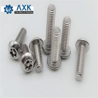 torx screws pan head stainless steel 50pcslot security m4 m5 m6 m8 stainlness high quality service electrical iso14583