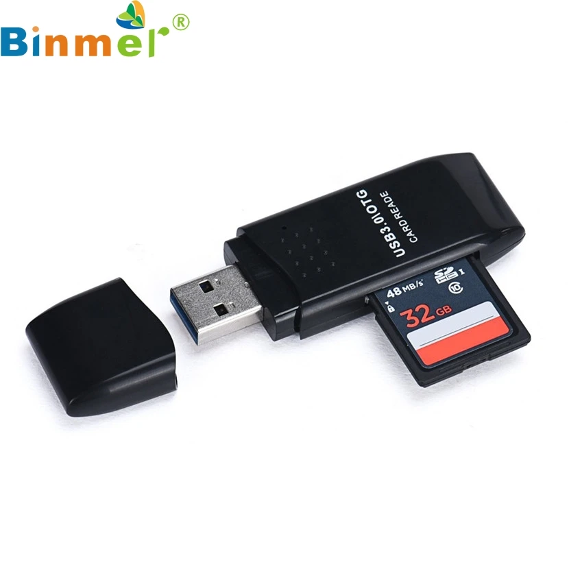 Binmer MINI 5 Гбит/с супер скорость USB 3 0 Micro SD/SDXC TF кардридер адаптер оптовая продажа |