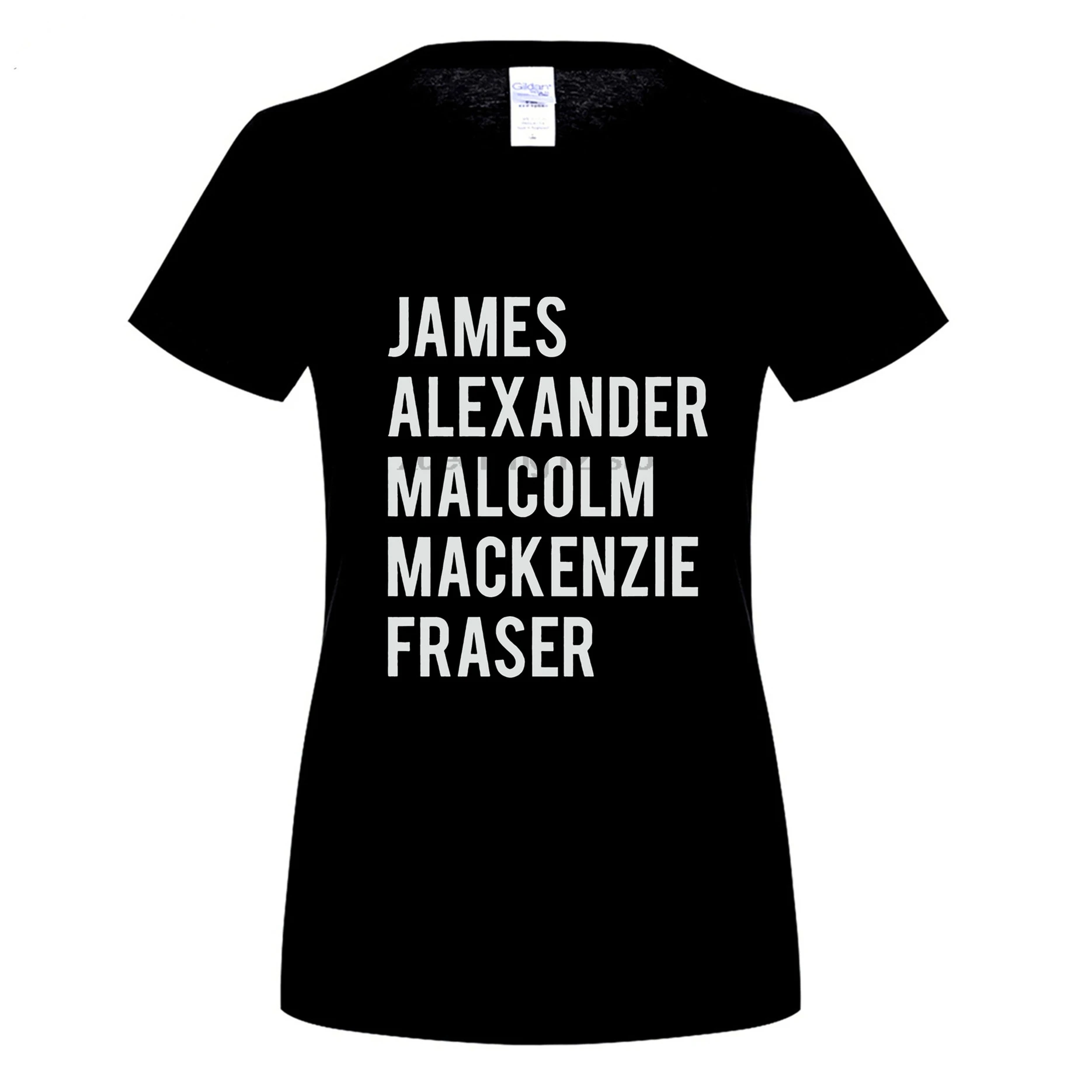 Мужская футболка с надписью Outlander Jamie Fraser|Мужские футболки| |