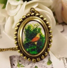 Модные Аналоговые кварцевые карманные часы с подвеской в виде совы|owl necklace men|watch