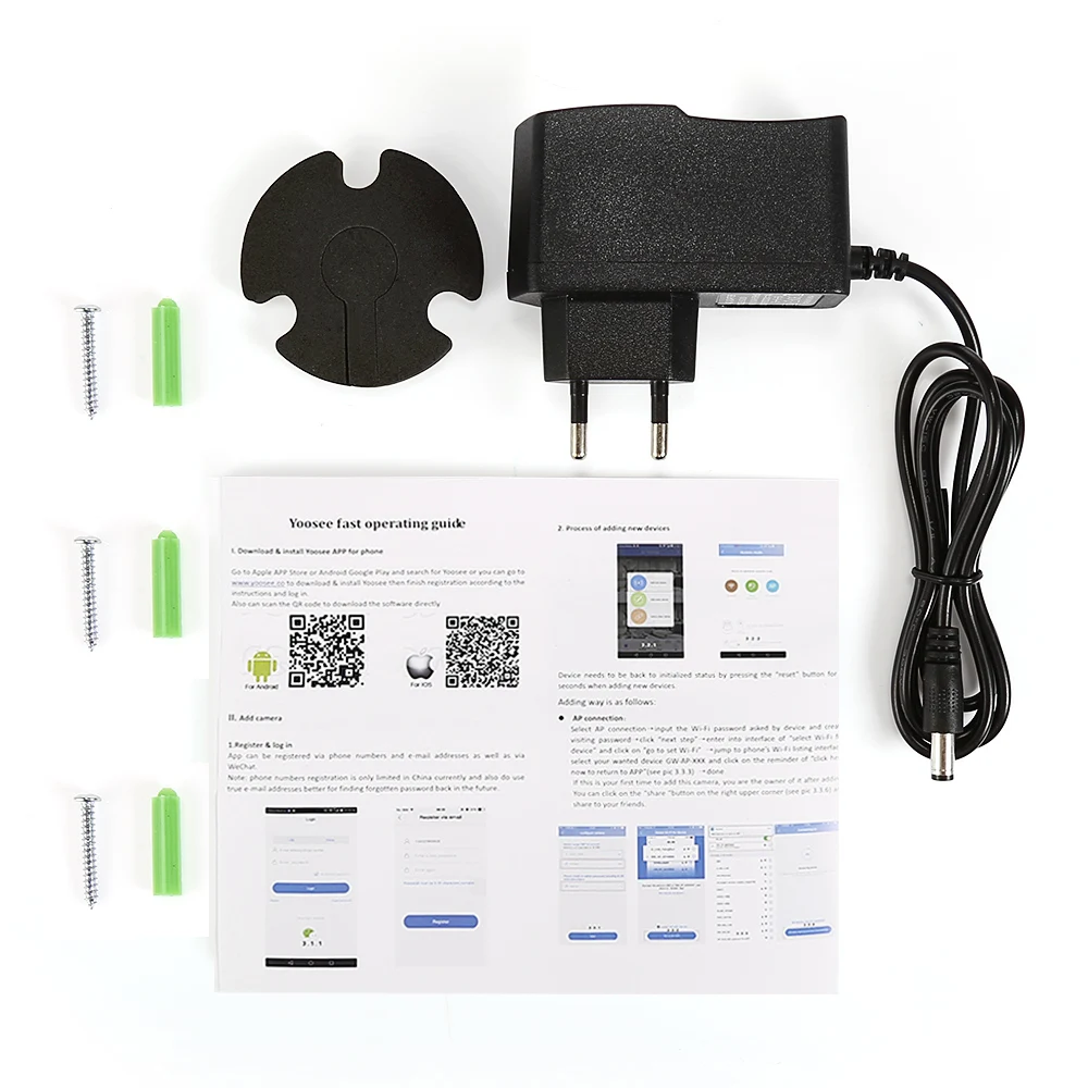 ESCAM QF508 HD 1080P WiFi приложение ночного видения двухсторонняя аудио ip камера