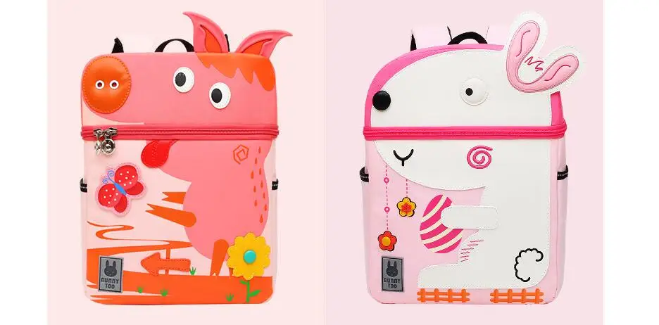 Joyloading 3D Детский рюкзак с рисунком животных Динозавр КИТ Фламинго олень Зебра