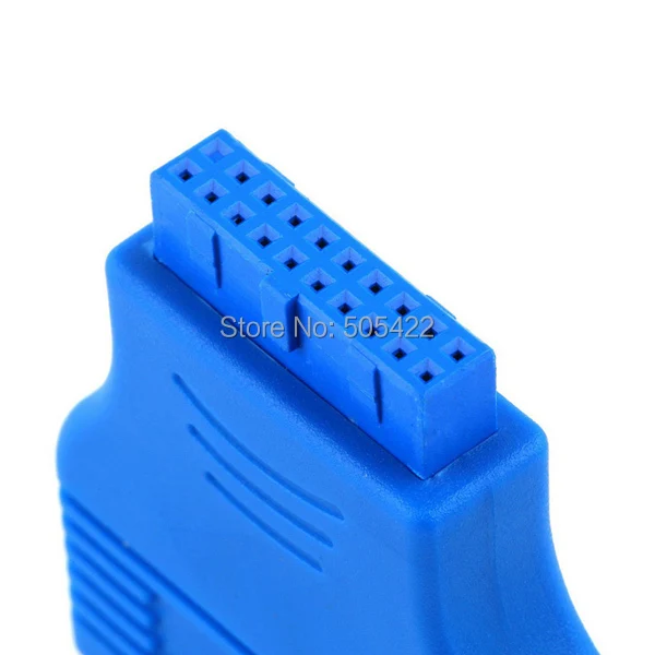 Доставка DHL или FEDEX материнская плата 20-контактный разъем мама к двойному USB 3 0 тип