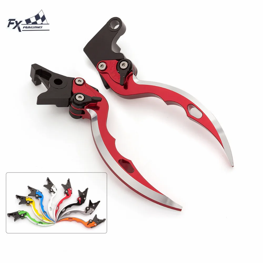 CNC нож Лезвие мотоцикла сцепные рычаги регулируемая алюминиевая пара для Honda VFR800