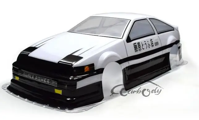 AE86 D 195mm 1/10 Масштаб RC ONROAD Racing DRIFT NITRO 206 шт. ралли корпус всего 200 мм без крыла для HPI KYOSHO HSP REDCAT - Цвет: AE86 D 195mm