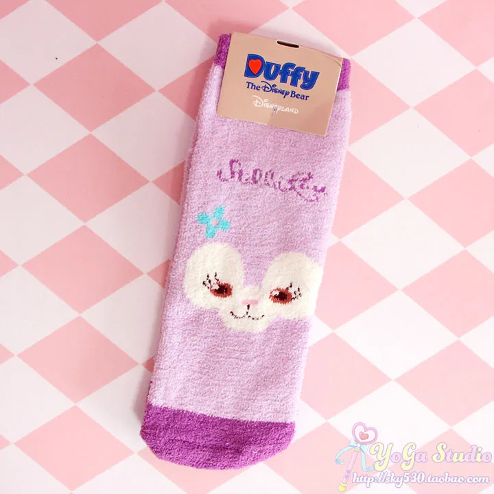 Красный Мультфильм милый медведь Даффи Stellalou Shelliemay Gelatoni hello kitty My Melody childreoroll пудинг собака Детские Рождественские подарки - Цвет: Красный