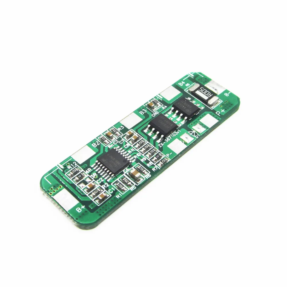 4A-5A PCB BMS Защитная плата для 4 упаковок 18650 литий-ионный элемент литиевой батареи 4S |
