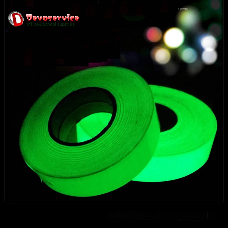 Светящаяся самоклеящаяся лента 10 мм 24 ширина м|decorative tape|glow in dark tapetape decorative |