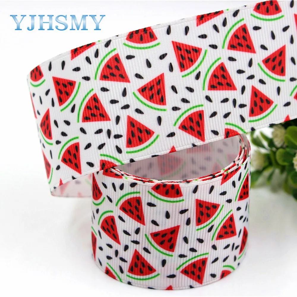 YJHSMY C-18111-145 10 ярдов 38 мм мультфильм печатных grosgrain ленты DIY ручной работы