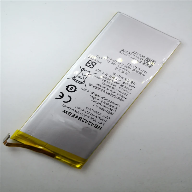 HB4242B4EBW литий-ионный аккумулятор для телефона Huawei honor 6 H60-L01 H60-L02 H60-L11 4X3000 мАч с