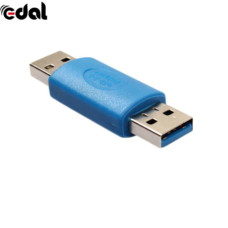 2Pcs Universal USB 3.0 Type-A Male to And Female Adapter Bridge Extension Coupler Gender Changer Connector | Компьютеры и офис