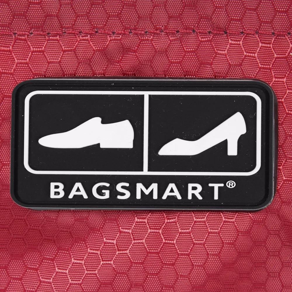 BAGSMART дорожные аксессуары водостойкие дышащие Переносные сумки для обуви для носки сумка Дорожный чемодан обувь чехол с сеткой