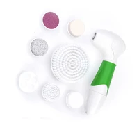 7 in 1 face brush cleansing multifunction electric ultrasonic wash body spa skin care massage face brushes facial cleanser tool