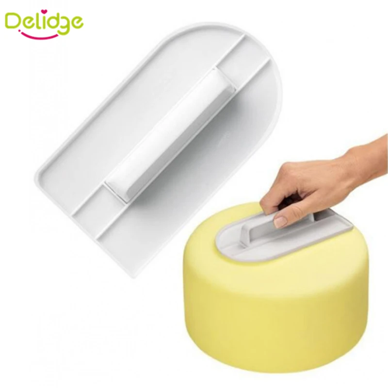 Delidge 1 шт. пластиковый торт более гладкий полировщик инструменты для украшения торта более гладкий помадка сахарное ремесло шпатели для торта DIY Инструменты для выпечки