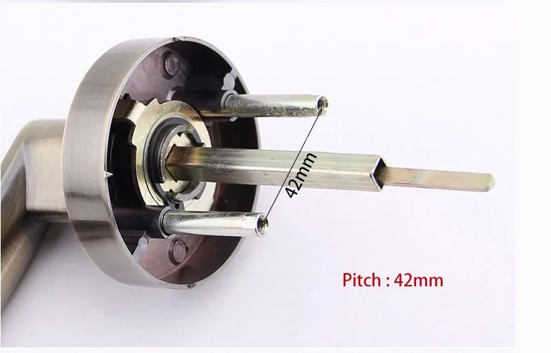 Три полюса круглая ручка замок Сферический общий дверной замок отверстие панель шариковая ручка замок универсальная дверь замок DL19009