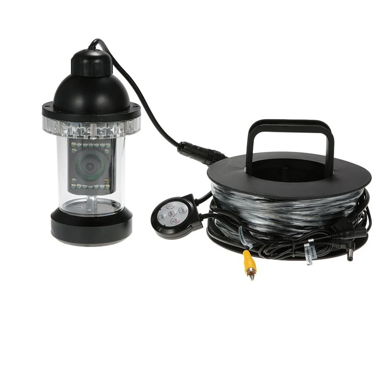 Водонепроницаемая подводная камера для рыбалки вращение на 360 градусов с кабелем