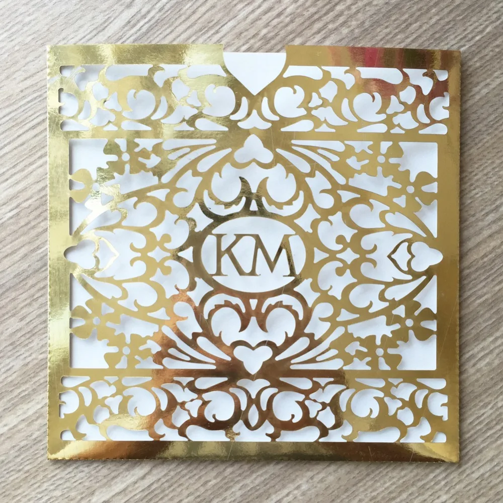 12 шт./лот горячая распродажа лазерная резка ручная работа поздравительные