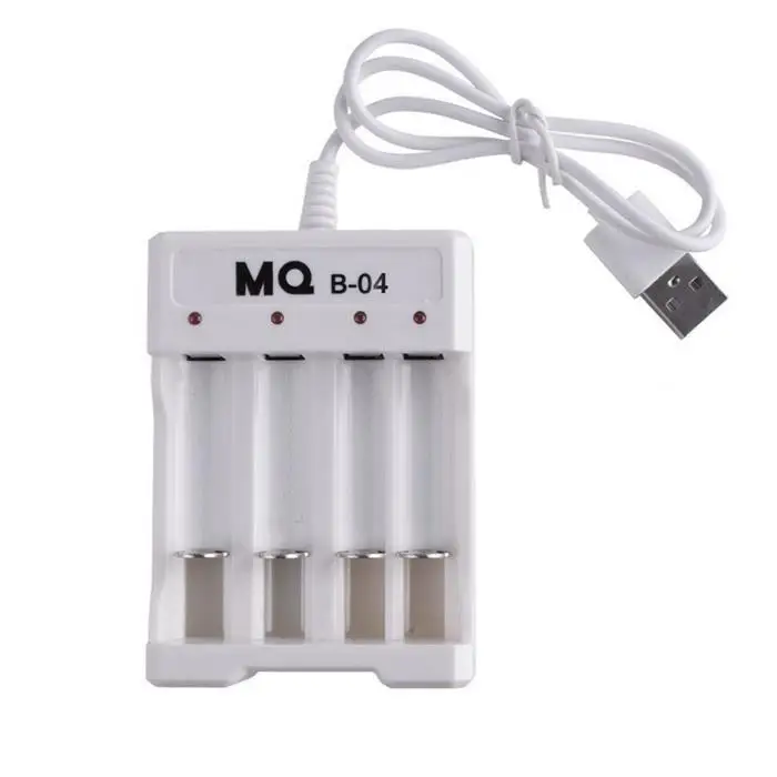 Универсальный USB порт Ni MH 4 CD аккумуляторная батарея аа Белый AAA зарядное
