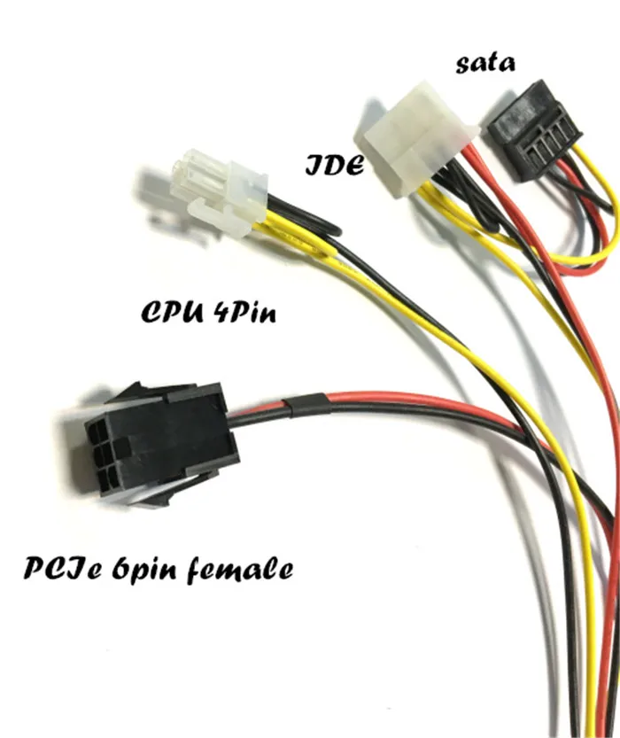 PCI E 6 контактный Женский вход DC ATX 250W 24pin модуль питания Swithc Pico PSU Car Auto Mini ITX