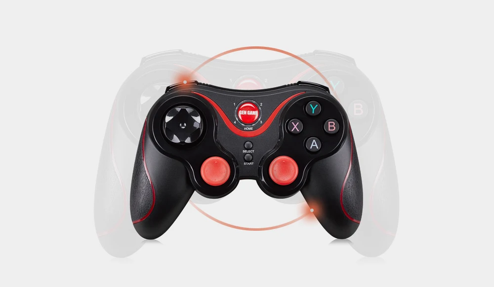 GEN GAME S3 контроллер беспроводной Bluetooth 3,0 S3 игровой геймпад джойстик смартфон PK T3 S5 контроллер для ПК Android