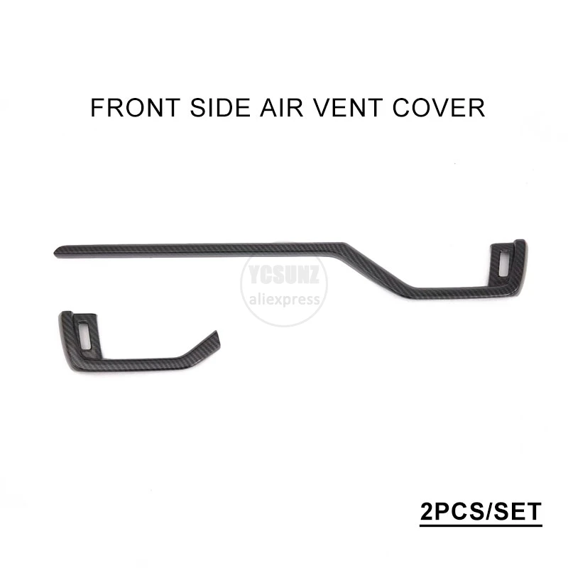 YCSUNZ ABS carbon fiber Interior door handle panels interior parts car styling car interior accessories For toyota rav4