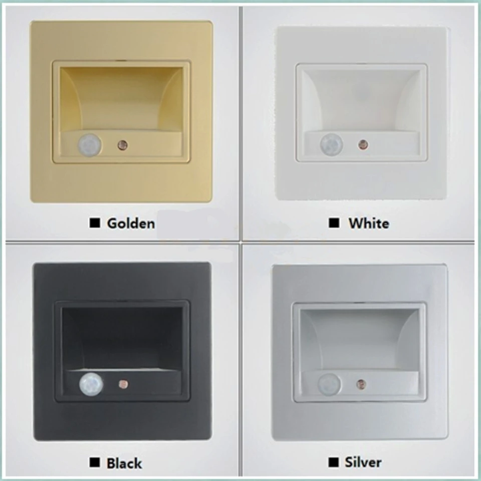 10 шт./партия инфракрасный датчик движения PIR светодиодный светильник для