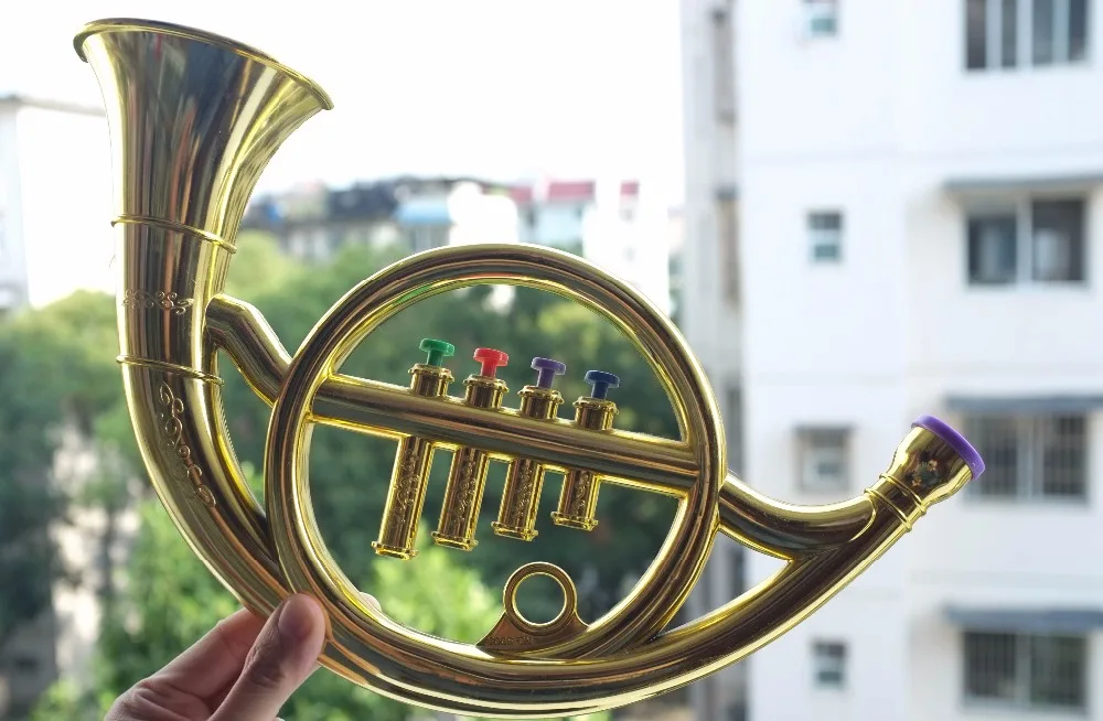 Детские Инструменты детские игрушки музыка игрушка французский Рог|toy french horn|toys