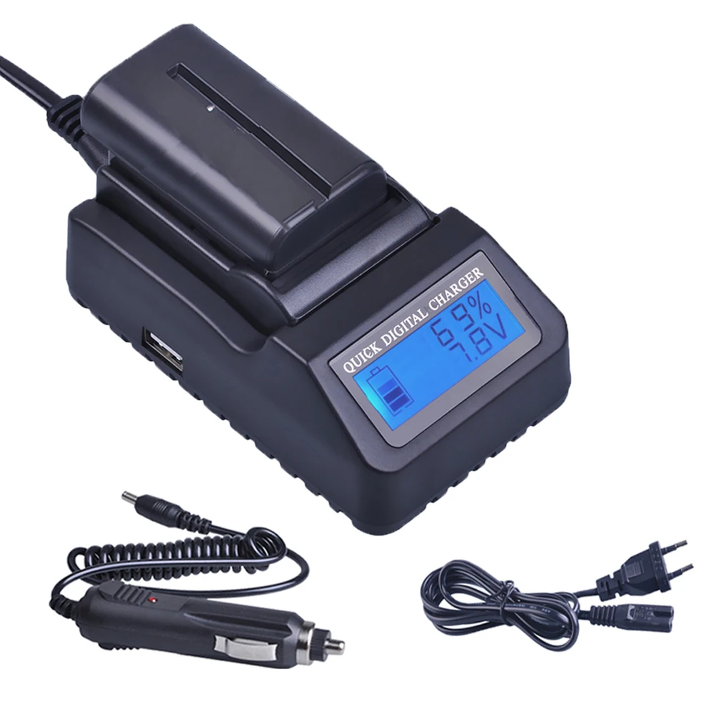 Аккумуляторная литий-ионная батарея с ЖК-дисплеем для Sony | Электроника