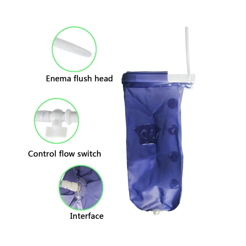 Reusable Enema Bag Kits Gravity Feeding Cleansing Enema Kits Anal Enema Anal Shower Irrigator Douche Bide Portatil Anal Douche