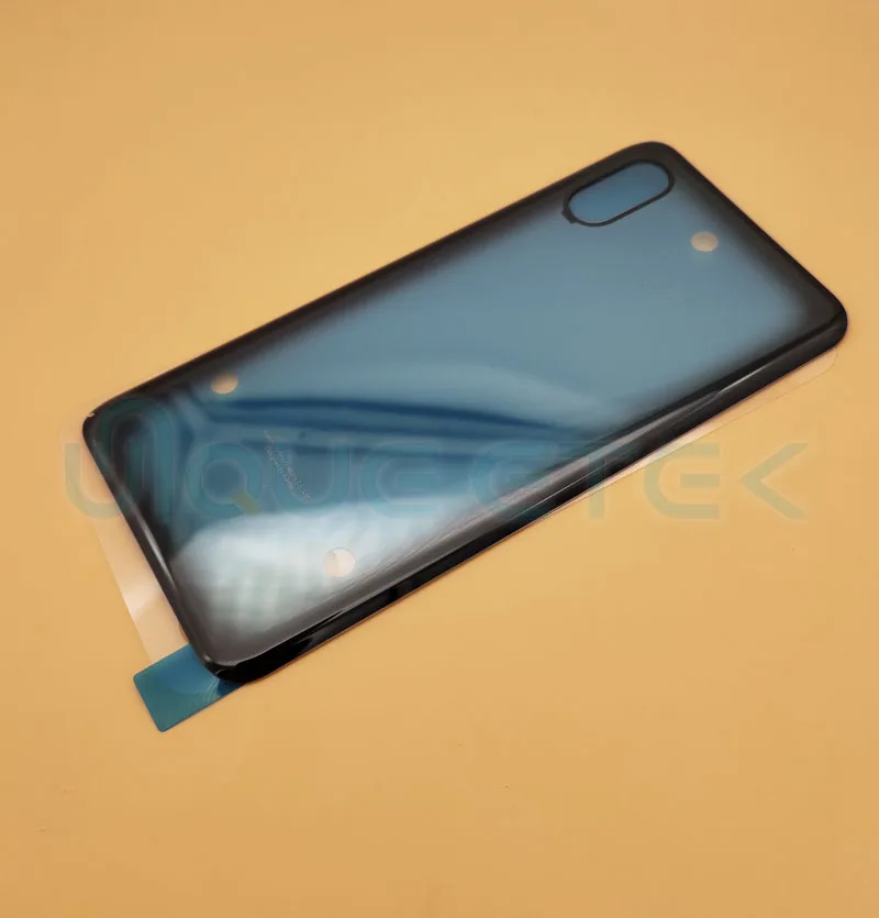 Для 6,2" Xiaomi mi 8 Explorer Задняя крышка батареи mi 8 Pro/mi 8 Explorer стеклянная задняя крышка батарейного отсека Замена двери - Цвет: Transparent
